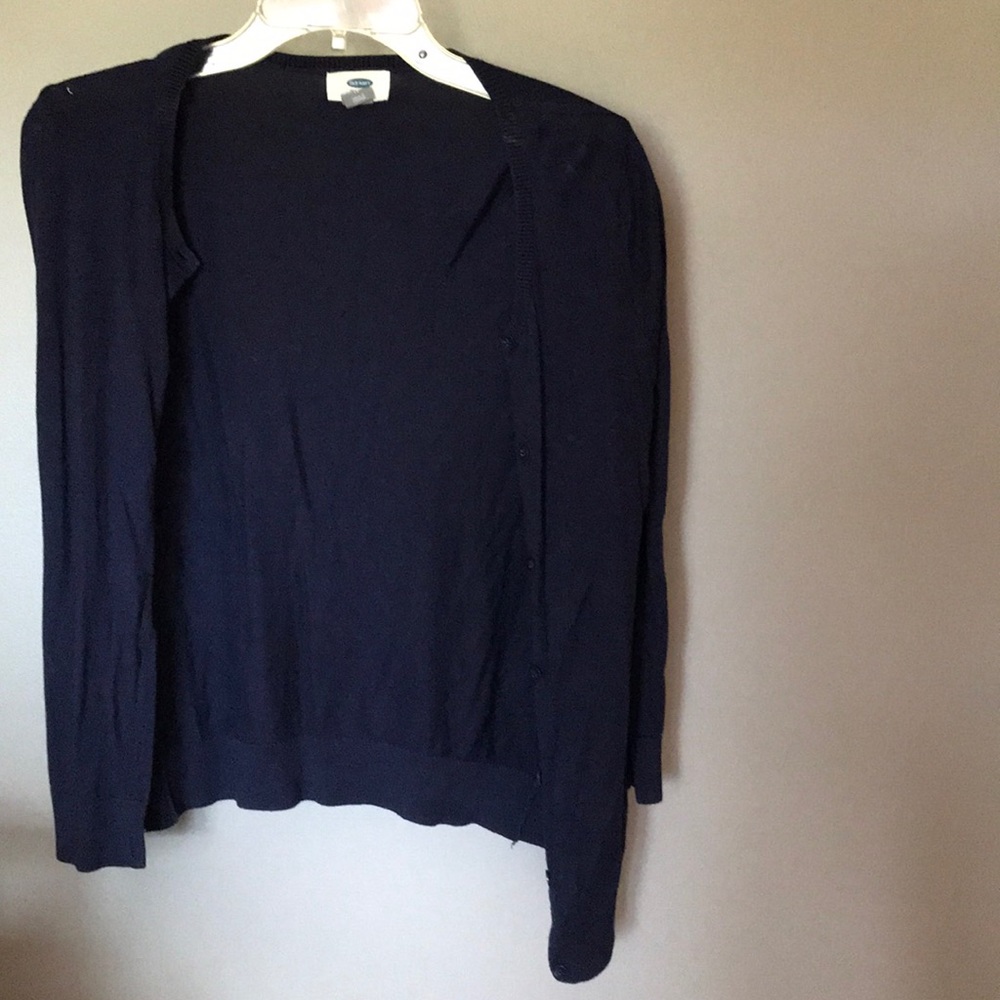 Old navy blue button up